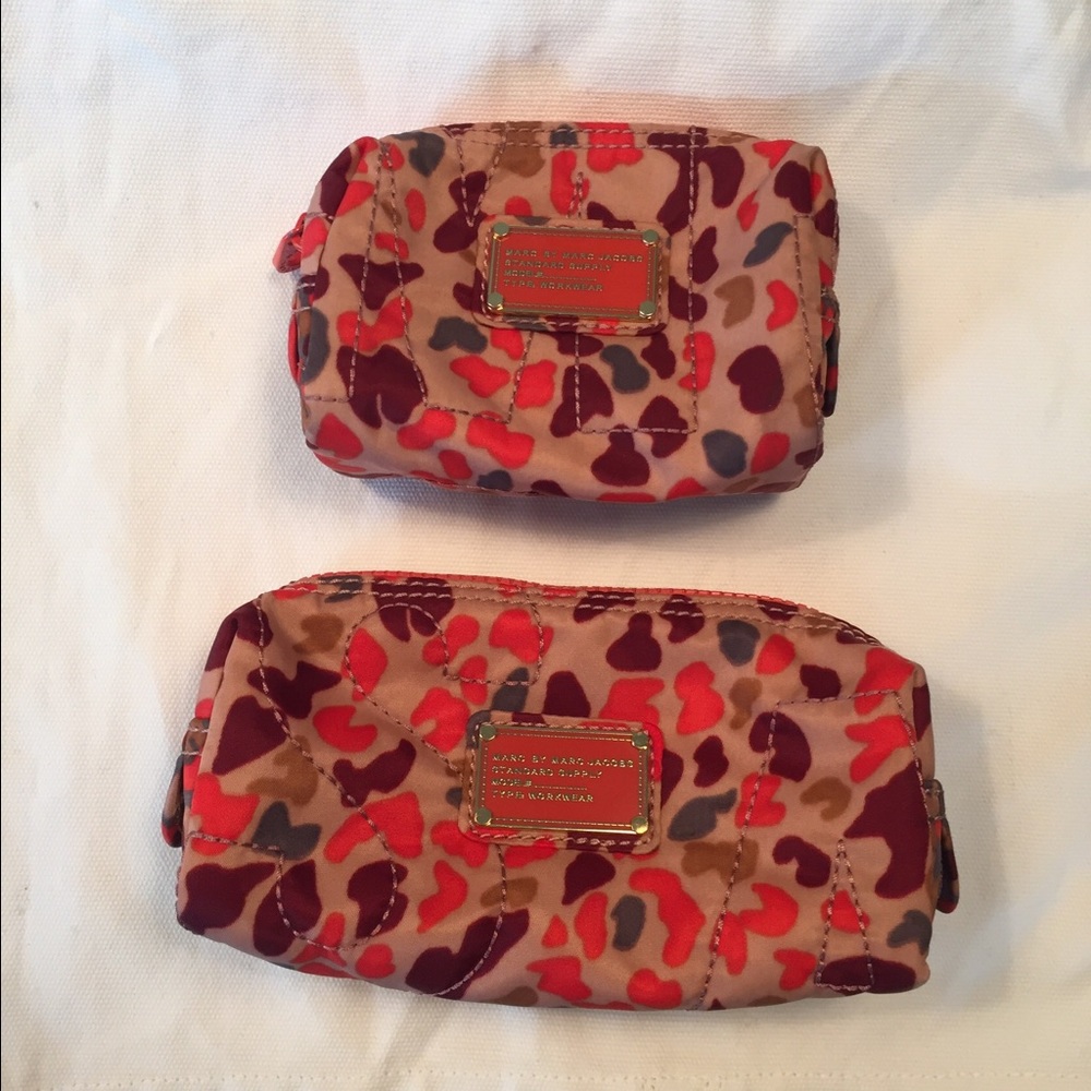NWOT Marc by Marc Jacobs Quilted Cosmetics Bag Set